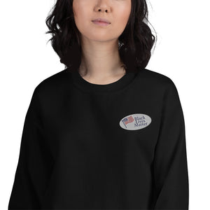 BLM VOTE SWEATSHIRT (Unisex - Embroidered)